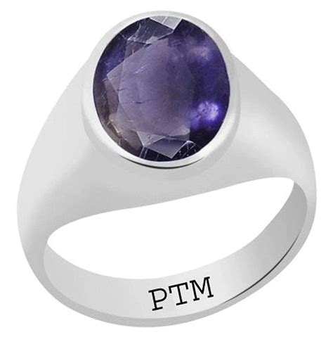 Ptm Sterling Silver Neeli Iolite Ratti Or Cts Astrological