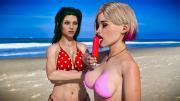 Hot Sexy Pinup And Lesbian Show By X3rr4