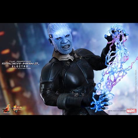 The Amazing Spider Man 2 Electro 12 Inch 1 6th Scale Hot Toys Action Figure Ex Display Stock