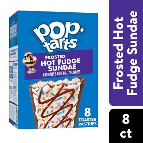 Pop Tarts Frosted Hot Fudge Sundae Instant Breakfast Toaster Pastries