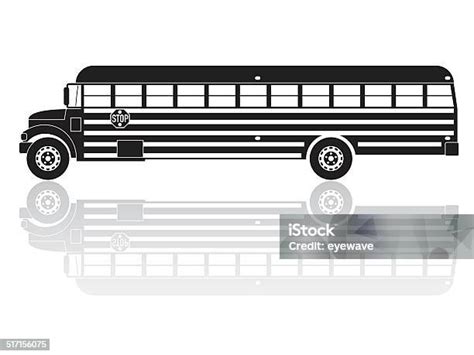 Ikon Vektor Bus Sekolah Amerika Ilustrasi Stok Unduh Gambar Sekarang