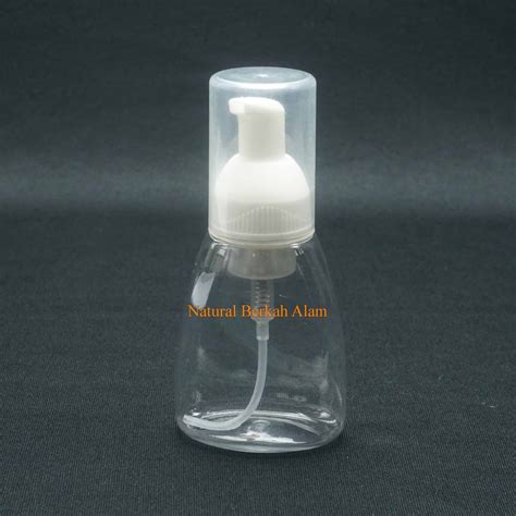 Jual Botol Foamer 80 Ml Segitiga Natural Botol Plastik PET Botol