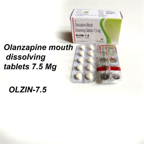 Olzin 7.5mg Tablets at Best Price in Bathinda - ID: 6324514 | Eridanus ...