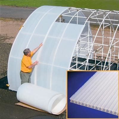 Clear Greenhouse Corrugated Plastic Sheets Solexx Greenhouses and ...