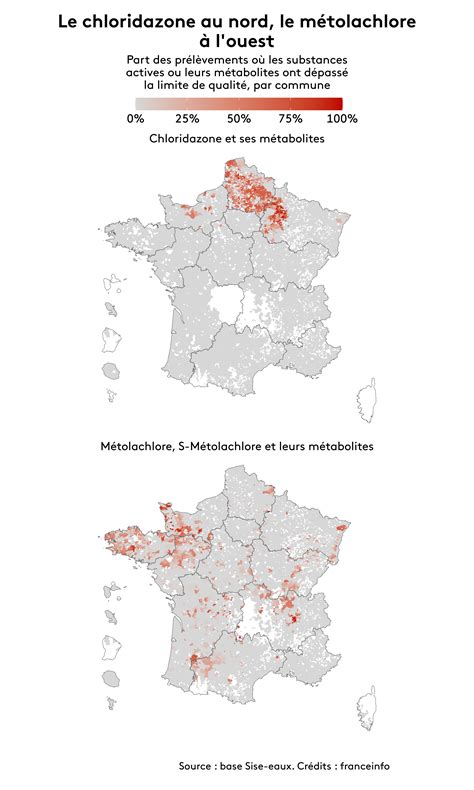 INFOGRAPHIES Ce que l on sait des résidus de pesticides dans l eau du