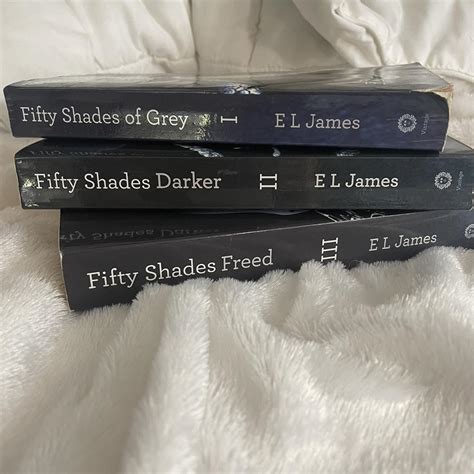 fifty shades of grey full book set all... - Depop