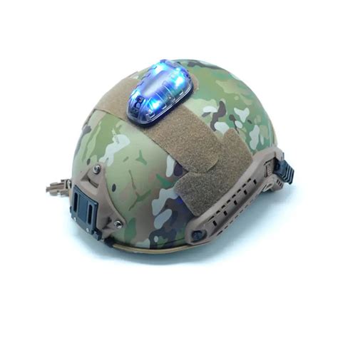 Airsoft Tactical Hunting Fma Hel Star Helmet Safety Flash Light