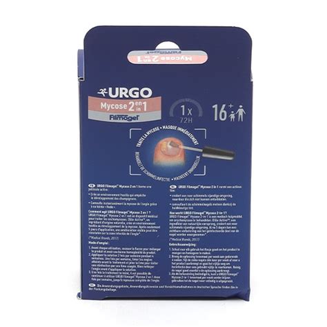 Urgo Filmogel Mycose 2 En 1 Pour Ongle De Pied Traite Et Camoufle