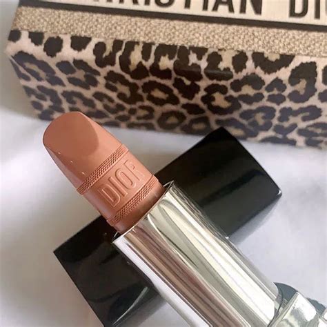 Son Dior Rouge Dior Mitzah Limited Edition Nude Fauve Satin Finish M U Cam Nude Vua H Ng Hi U