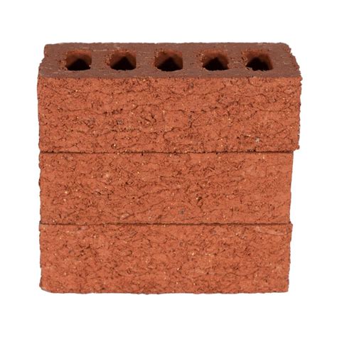 Ibstock Aldridge Anglian Red Rustic 65mm Wirecut Facing Brick Pack Of