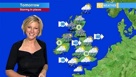 Pin On Becky Mantin Itv Weather Girl