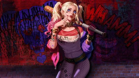 Obra De Arte Harley Quinn Harley Quinn Supervillano Obra De Arte