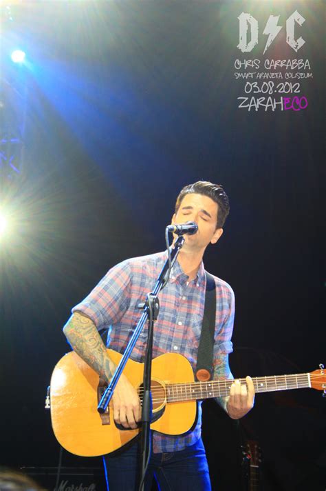 zarah desü | Chris Carrabba of Dashboard Confessional live in...