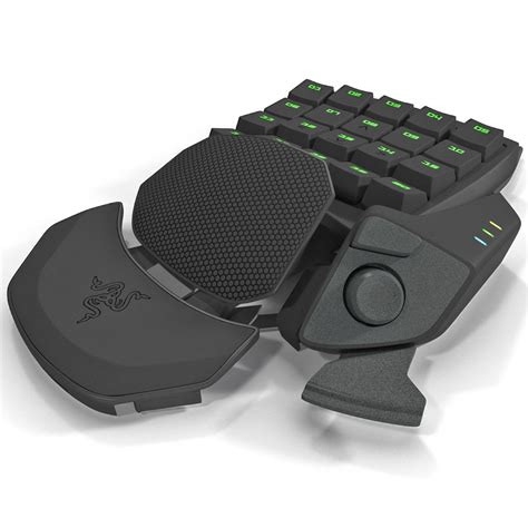 Elite Gaming Keypad Razer Orbweaver 3D Model $49 - .c4d .3ds .lwo .obj ...