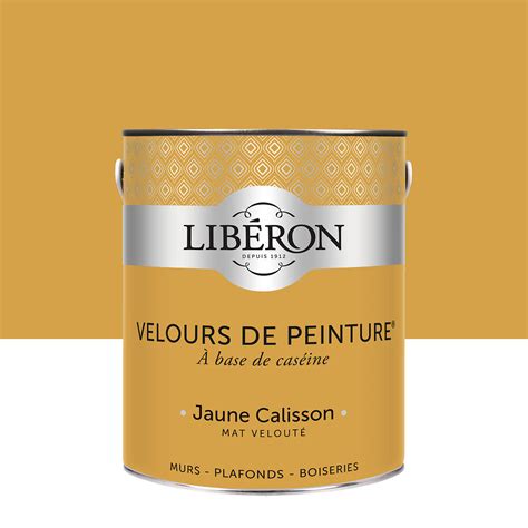 Velours De Peinture Jaune Calisson Mat L Bricomarch