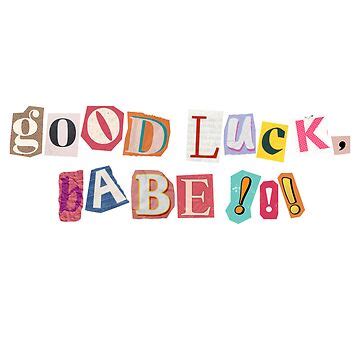 Good Luck Babe Chappell Roan Lyric Sticker For Sale By Valaney Dilley Redbubble