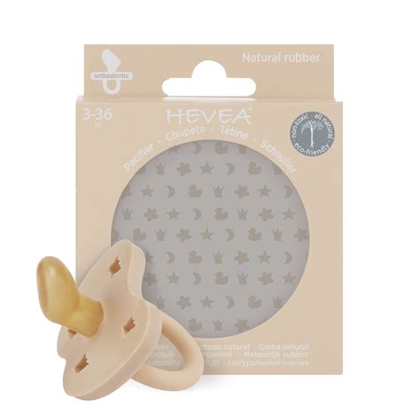 Tétine hevea Sandy Nude 100 Caoutchouc Naturel Arche de Néo