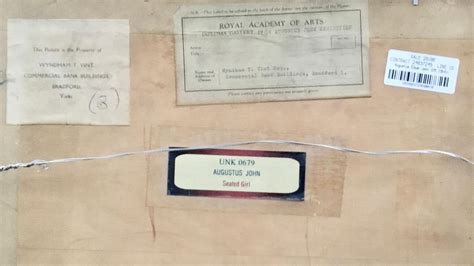 Augustus John OM SEATED NUDE Augustus John British Edwardian Artist 18781961 At 1stDibs