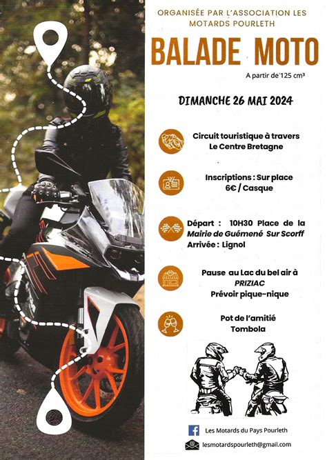 Balade à moto - Lignol