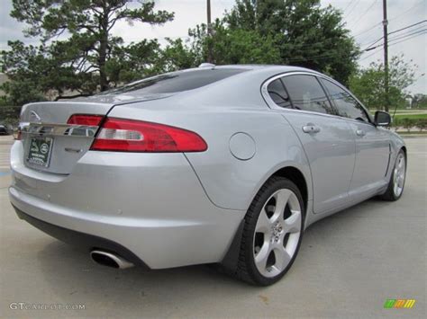 Liquid Silver Metallic 2009 Jaguar XF Supercharged Exterior Photo