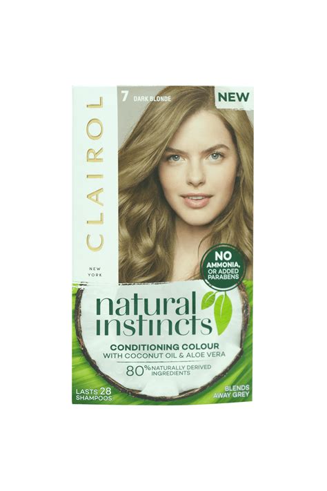 Clairol Natural Instincts Semi Permanent Shade Dark Blonde Dye Toiletries Allcures