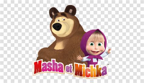 Masha And The Bear Logo Masha And The Bear Logo, Label, Food ...
