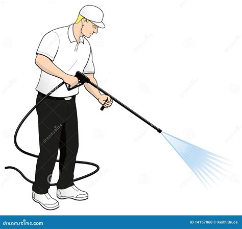 Power Washing Cartoons Illustrations Vector Stock Images 2135331