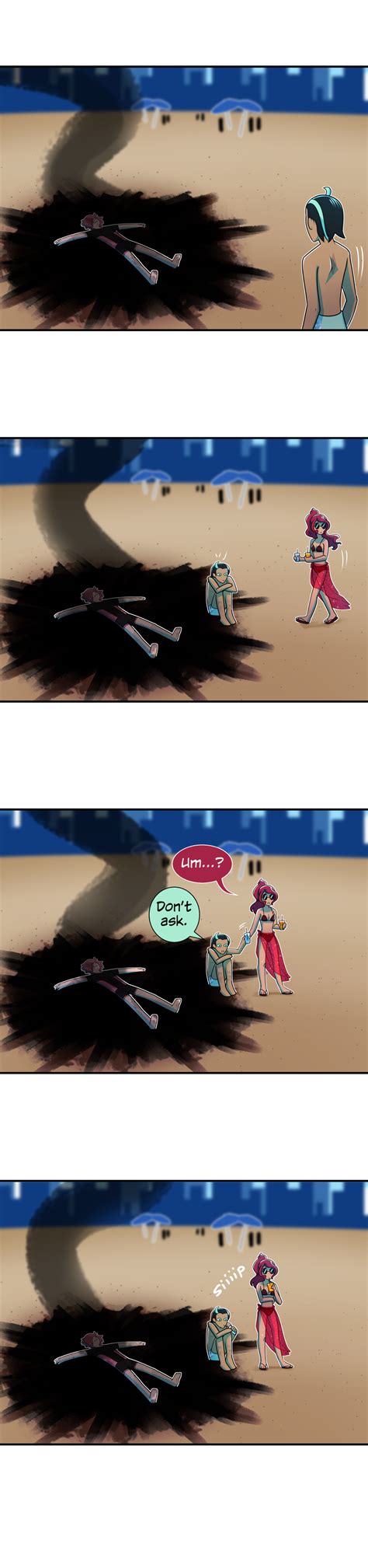 Vindicaris Beach Day Bonus Comic 2