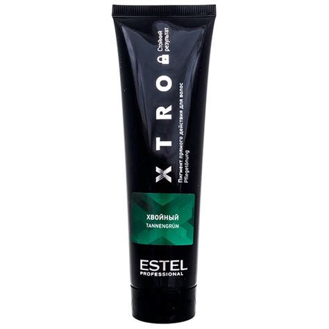 Пигмент прямого действия для волос Estel XTRO — Хвойный, 100 мл ...