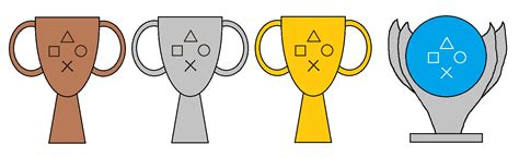 PS trophies by mdfoote on DeviantArt