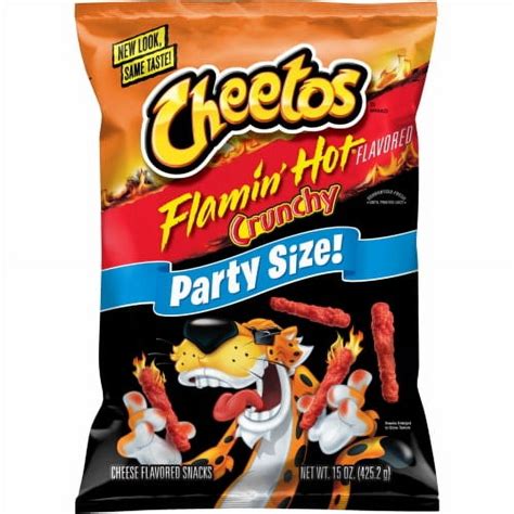X Cheetos Crunchy Flamin Hot Chips Party Size Oz Walmart