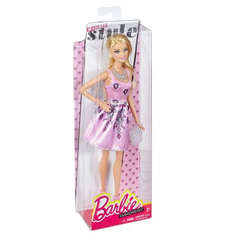 Кукла Барби (Barbie) из серии Модница - Светло-розовое платье - купить ...