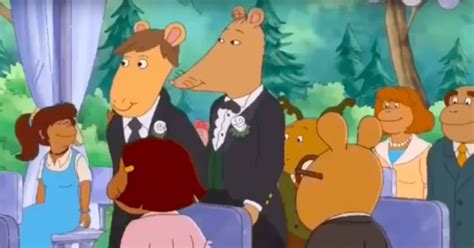 Arthur Season Premiere Reveals Mr Ratburn Is Gay And Shows Him Cutting A Wedding Cake With