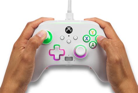 Powera Spectra Infinity Enhanced Wired Controller For Xbox Series Xs White