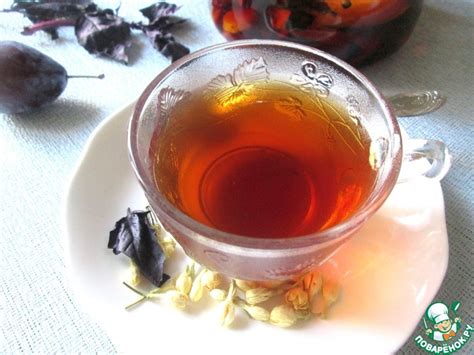 Жасминовый чай с фруктами – кулинарный рецепт