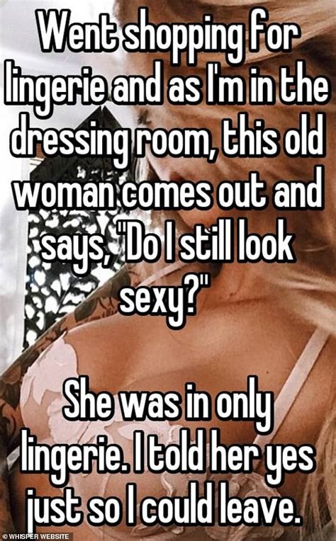 People Reveal The Craziest Things They Ve Come Across While Lingerie Shopping Daily Mail Online