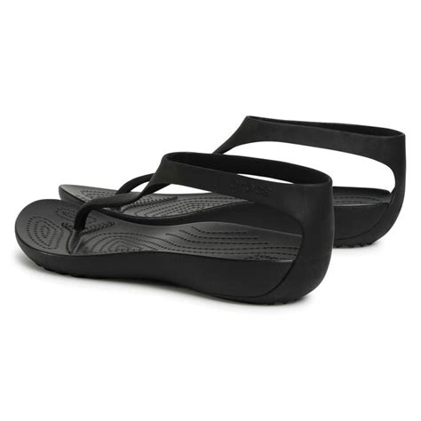 Sandali Crocs Serena Flip W Black Black Escarpe It