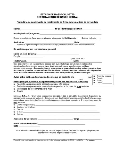 Form Hippa F 2 Fill Out Sign Online And Download Printable Pdf Massachusetts Portuguese