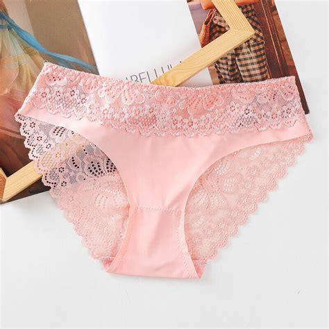 Culottes Sous Vêtements Tongs G String Lingerie Évider Dentelle Slips