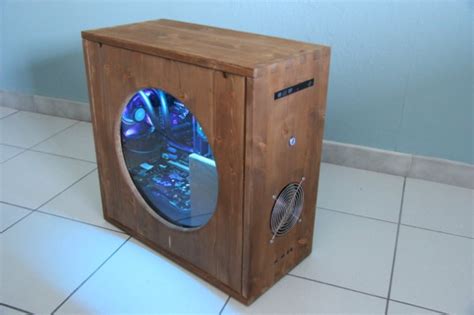 Show Off Your PC In A Wooden Case Adafruit Industries Makers