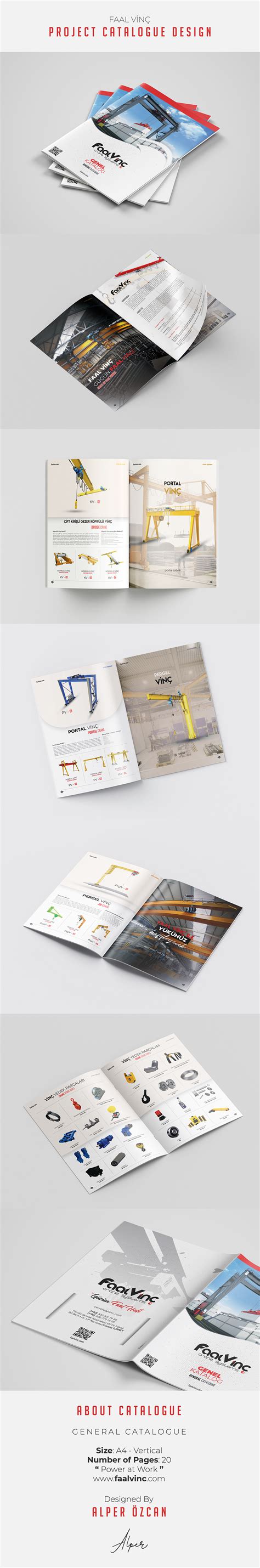 faal vinc catalogue design  behance