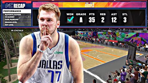 BEST 6 8 LUKA DONCIC BUILD ON NBA 2K24 NEXT GEN GOING CRAZY IN THE REC