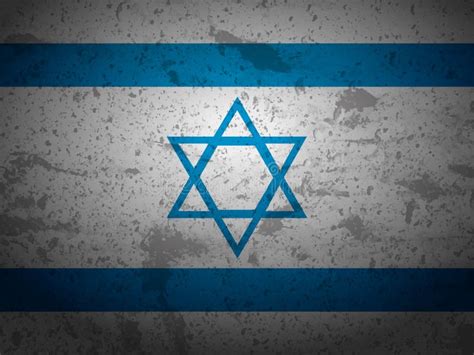 Grunge Israel Flag. Israel Flag with Grunge Texture Stock Illustration - Illustration of antique ...