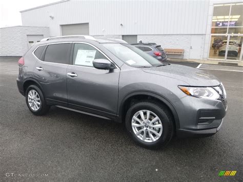 2019 Gun Metallic Nissan Rogue SV AWD 131515014 Photo 12 GTCarLot