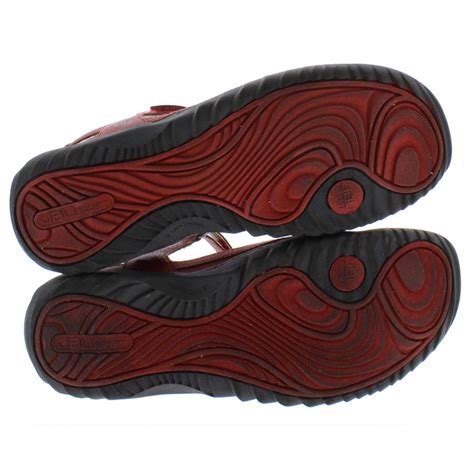 Jbu By Jambu Womens Meadow Red Sport Sandals Shoes 85 Medium Bm
