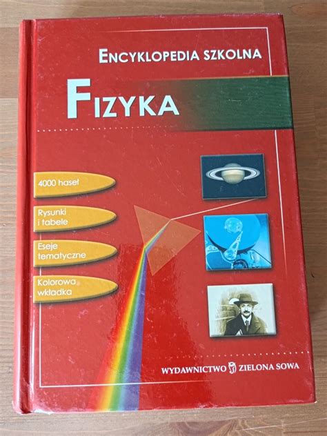 Encyklopedia Szkolna Fizyka Zielona Sowa Wrocław Kup teraz na