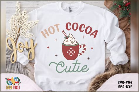 Hot Cocoa Cutie Svg Graphic By Dark Pixel Creative Fabrica