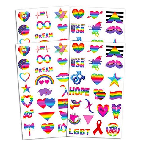 Gay Pride Stickers ~ Gay Lesbian Lgbt Rainbow Flag Variety Sticker