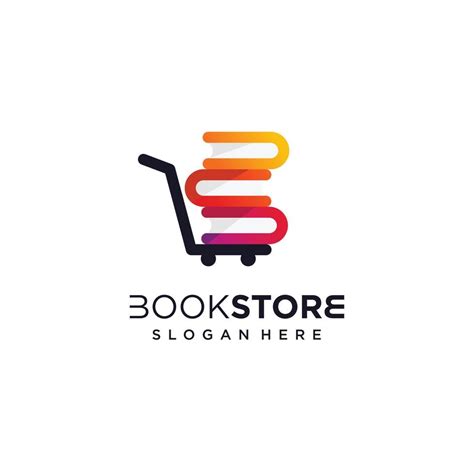 Book Store Logo Design Template With Modern Concept Book Store