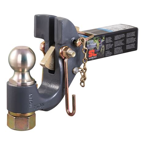 Curt Securelatch Receiver Mount Ball Pintle Hitch